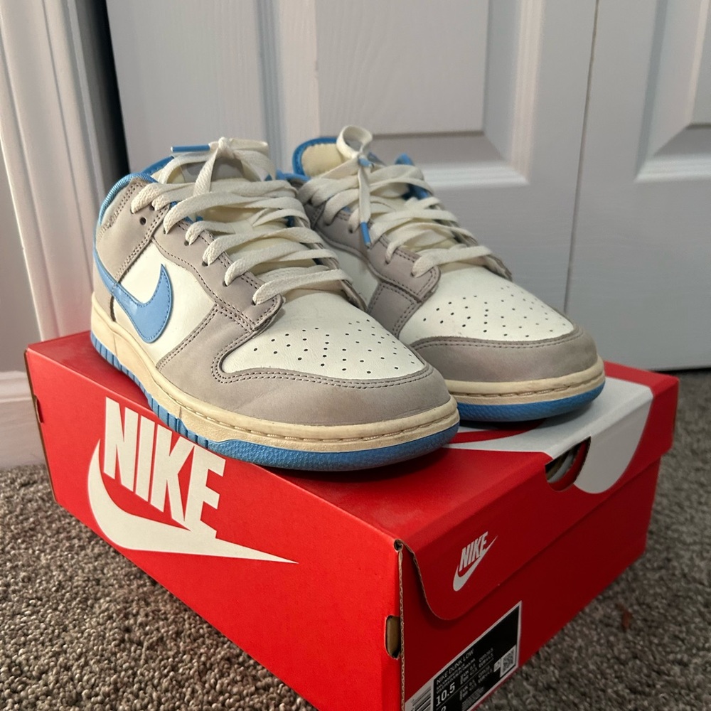 Nike dunks low blue/grey